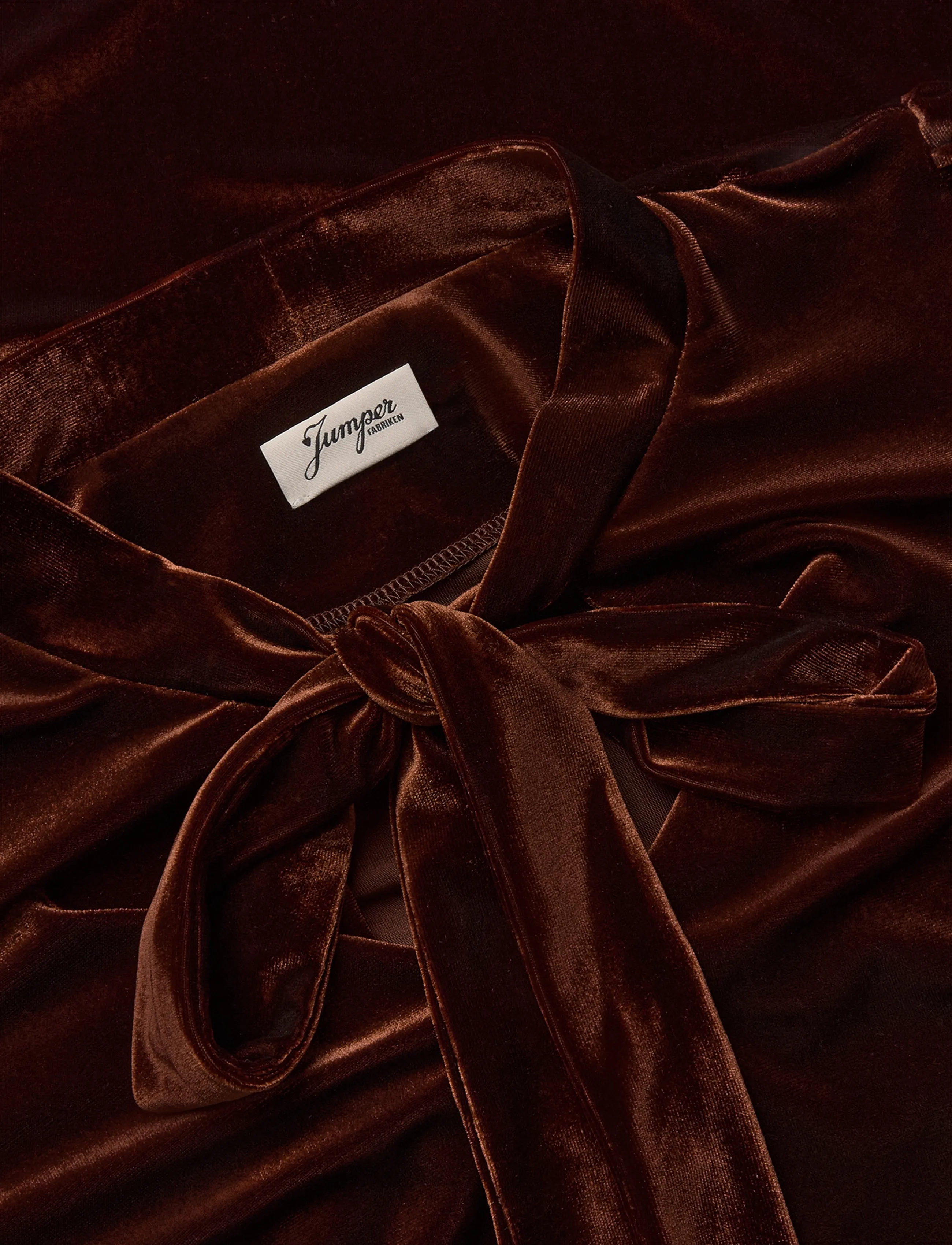 Jumperfabriken - Juno Dress - partykleider - brown - 5