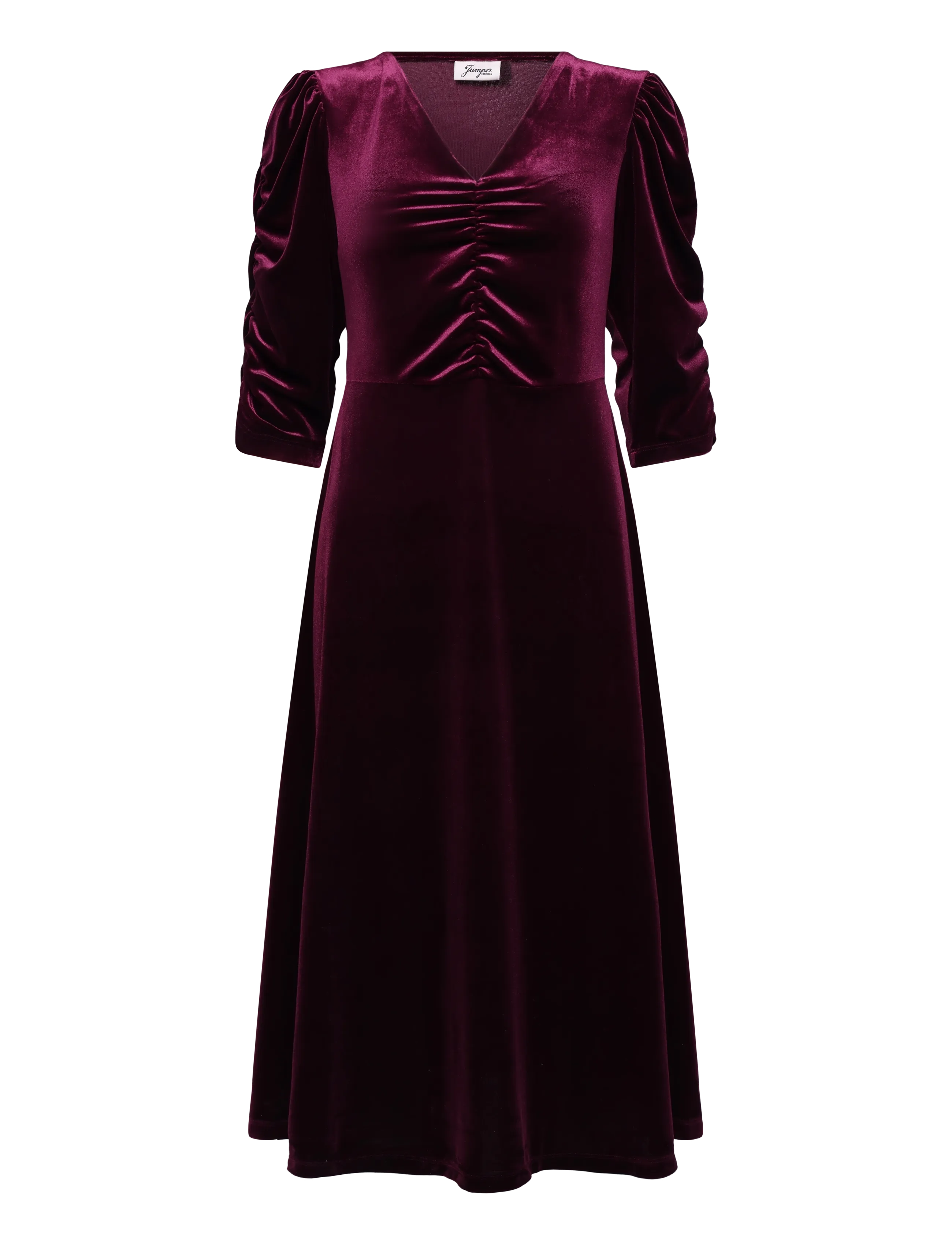 Jumperfabriken - Kali Dress - partykleider - burgundy - 1