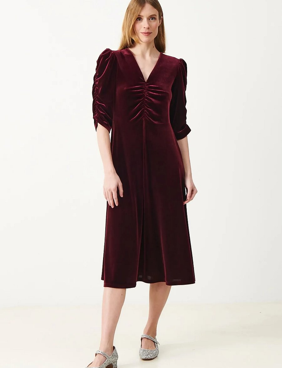 Jumperfabriken - Kali Dress - partykleider - burgundy - 0