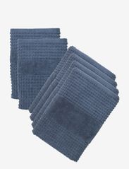 Check Towels 70x140 4 pcs, 50x100 2 pcs(615042-43) dark blue - DARK BLUE