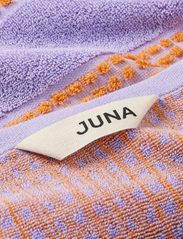 Juna - Check Face cloth 30x30 cm lavender/peach - alhaisimmat hinnat - lavender/peach - 3