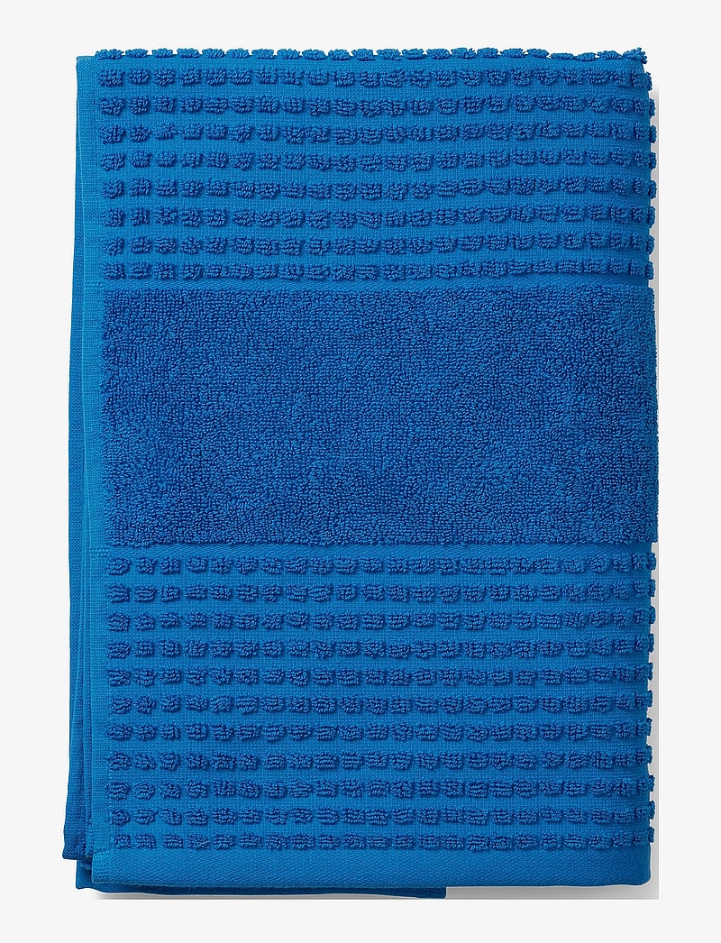 Juna - Check Håndklæde - badehåndklæder - blue - 0