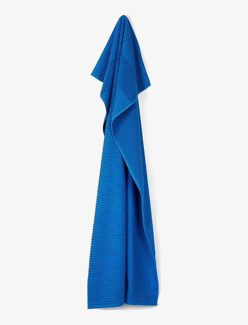 Juna - Check Håndklæde - badehåndklæder - blue - 2