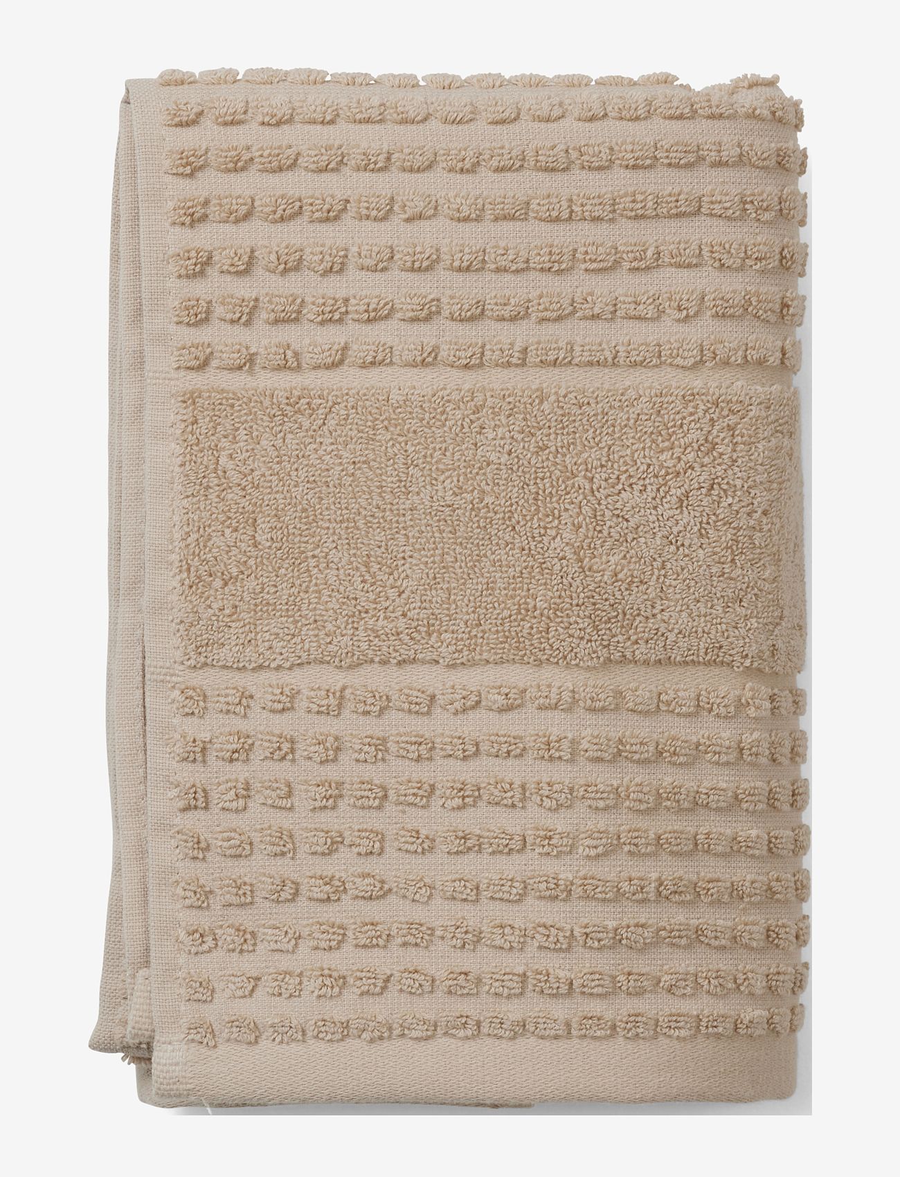 Juna - Check Håndklæde - laveste priser - sand - 0