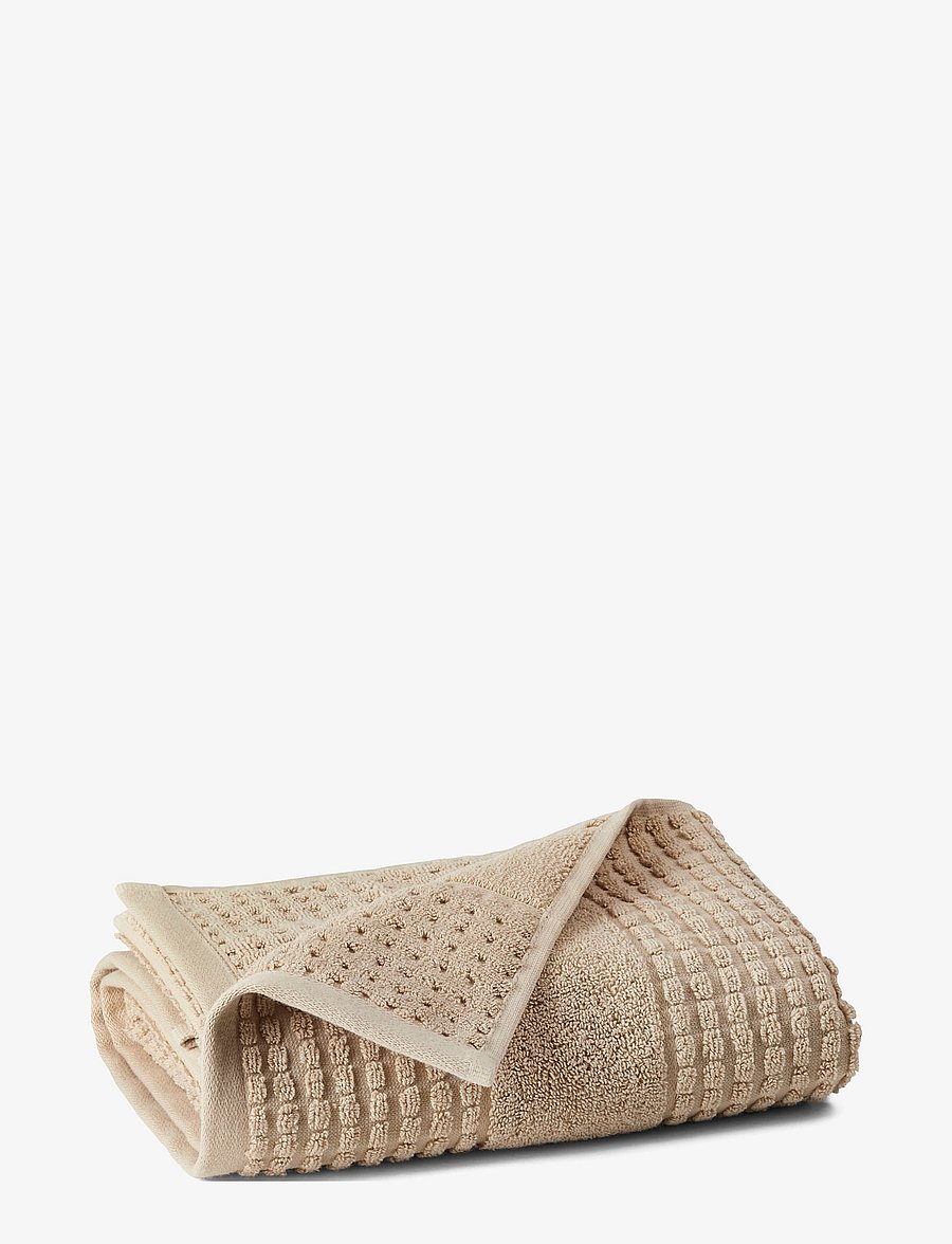 Juna - Check Towel - badetücher - sand - 1