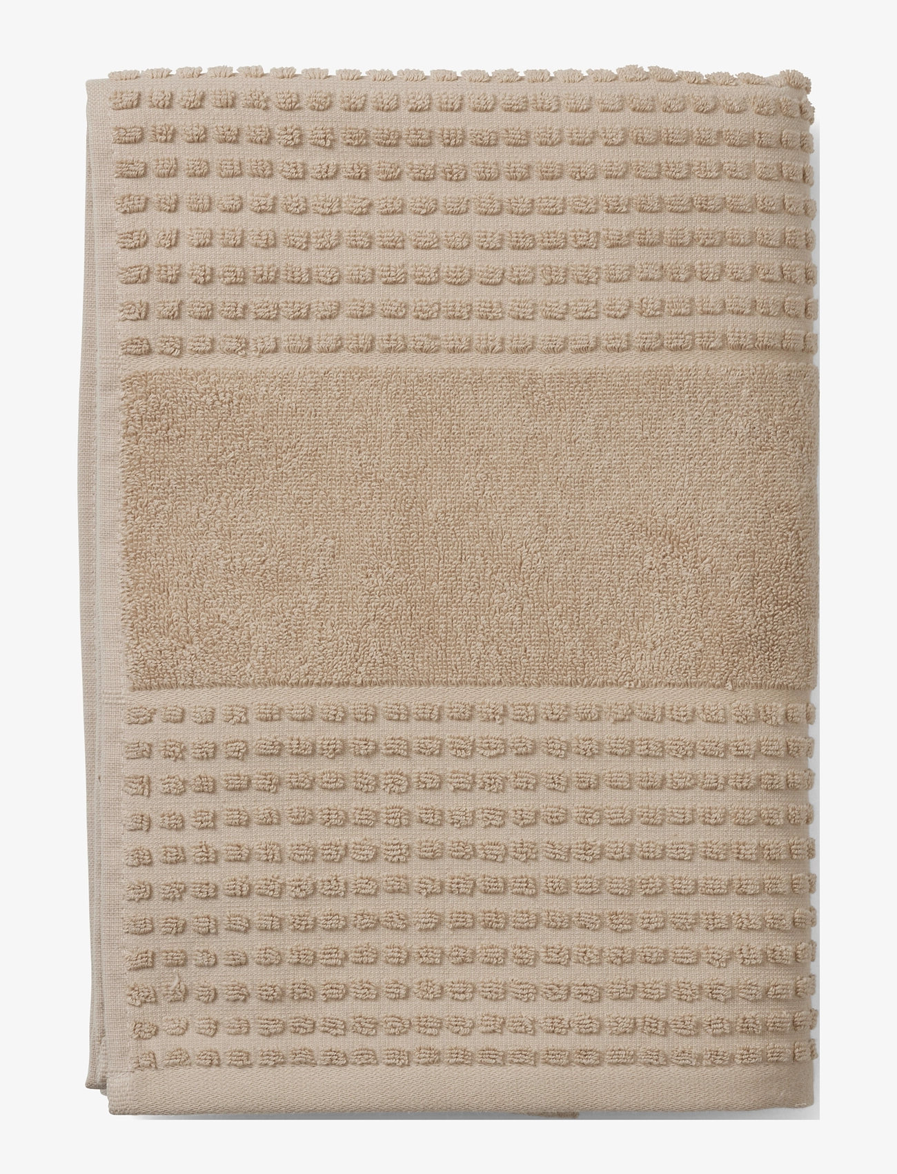 Juna Check Håndklæde, 70X140 cm, Beige, Tekstiler Til Badeværelset > Håndklæder, Unisex