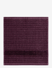 Juna - Check Face cloth  30x30 cm - lowest prices - chocolate - 0