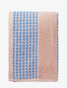 Check Towel 70x140 cm soft pink/blue, Juna