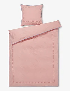 Lollipop Bed linen 140x200 cm soft pink DK, Juna
