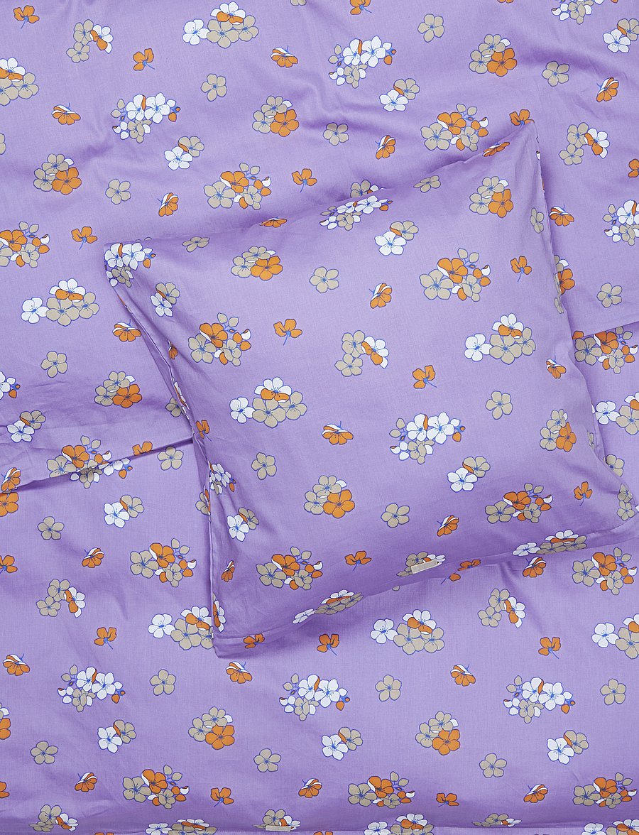 Juna - Grand Pleasantly Bed linen 140x200 cm lavender - versla eftir verði - lavender - 4