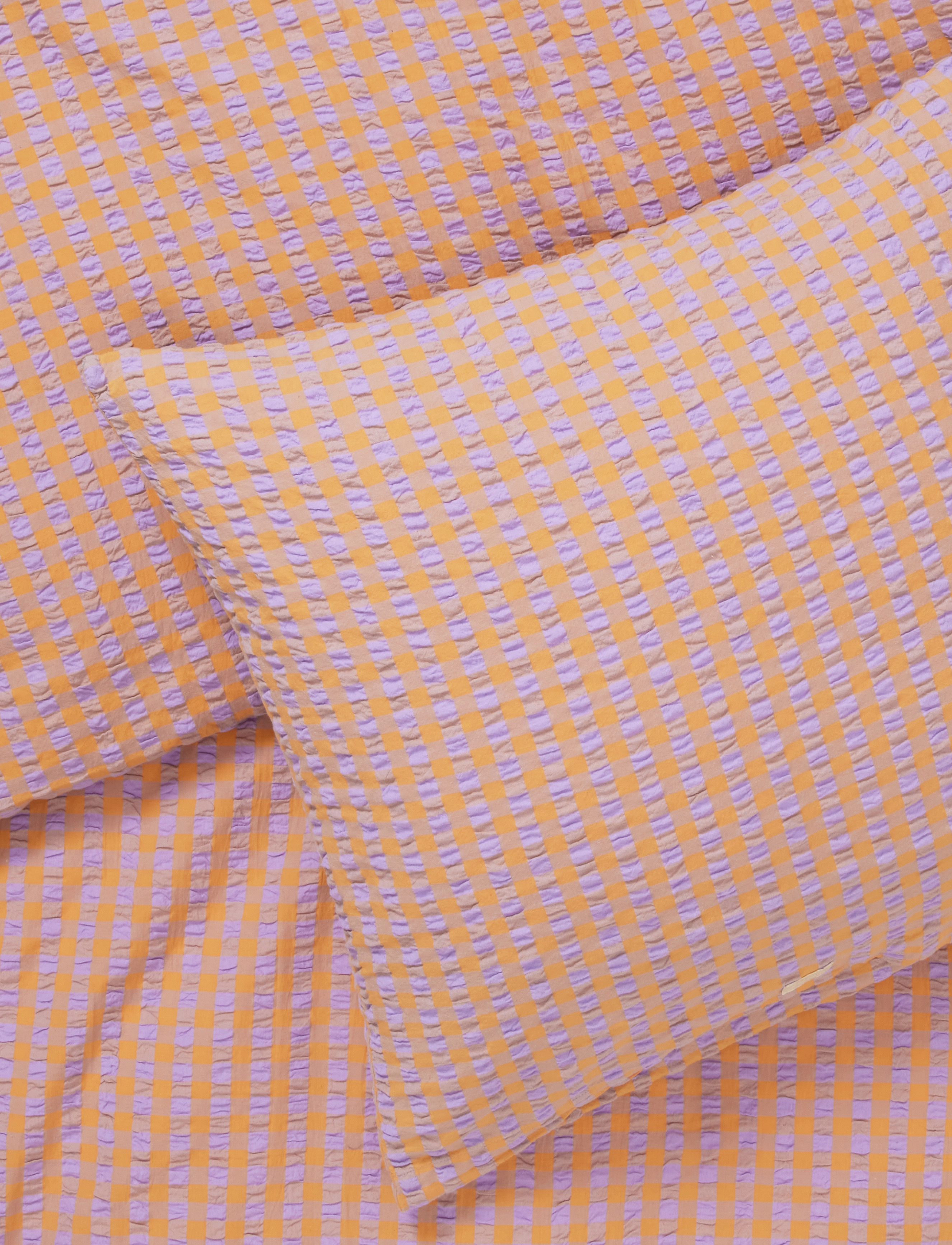 Juna - Bæk&Bølge Bed linen 140x200 cm lavender/peach - lavender/peach - 4