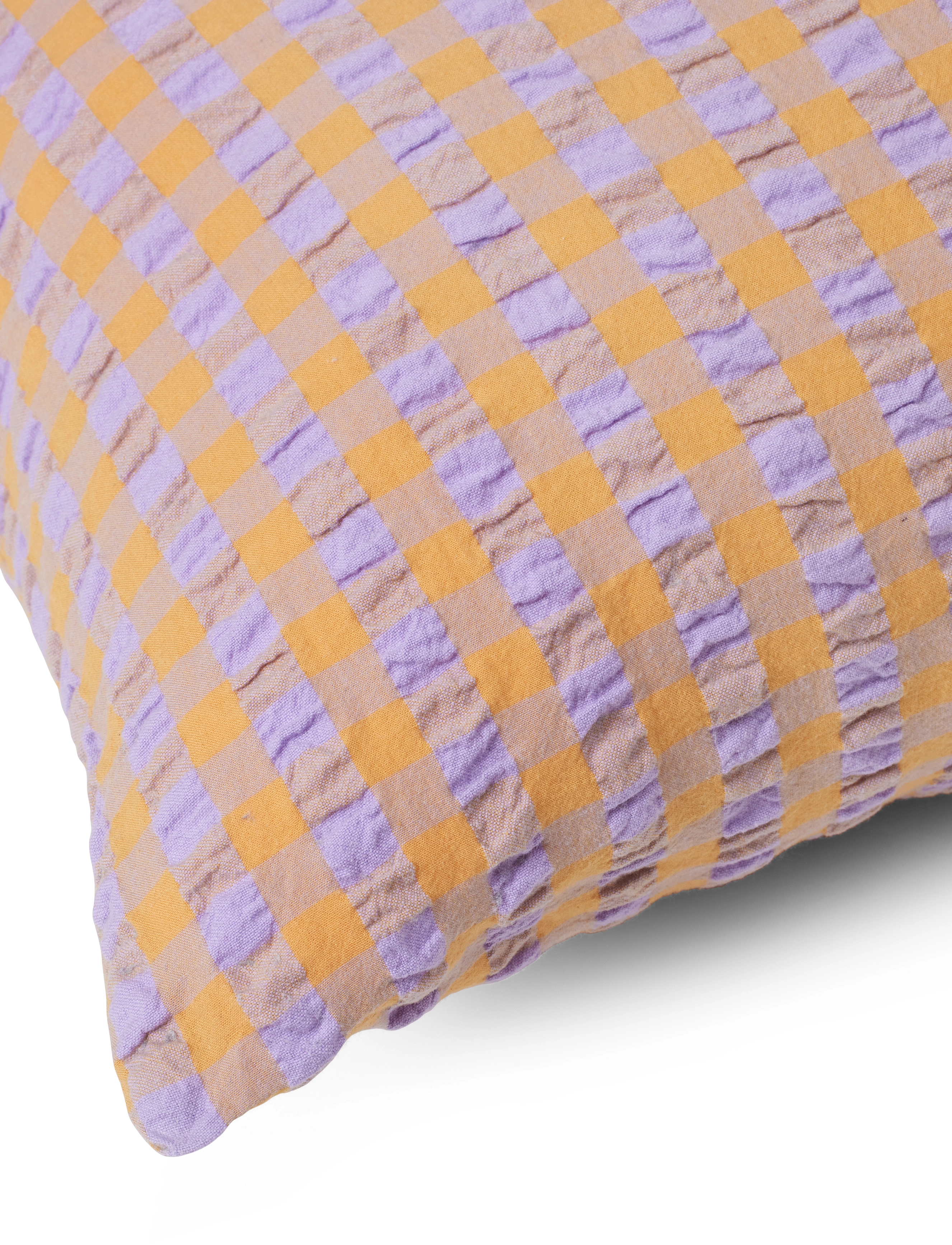 Juna - Bæk&Bølge Pillowcase 70x50 cm lavender/peach - kopfkissenbezüge - lavender/peach - 4