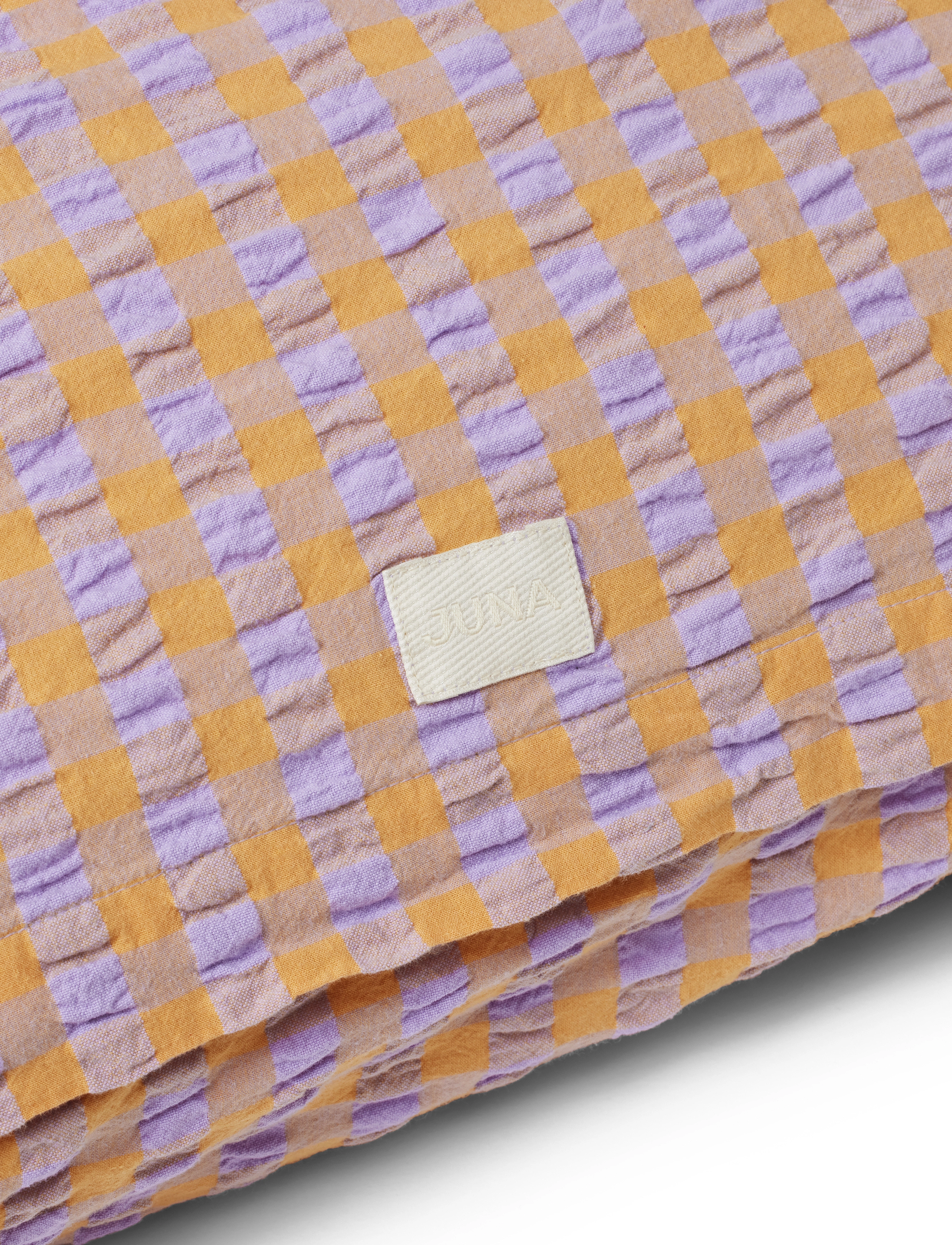 Juna - Bæk&Bølge Pillowcase 70x50 cm lavender/peach - kopfkissenbezüge - lavender/peach - 5