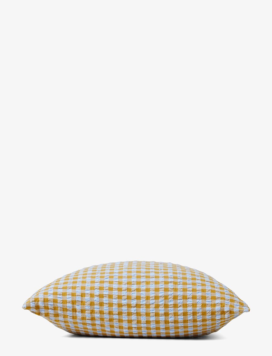 Juna - Bæk&Bølge Pillowcase 70x50 cm light blue/sand - kopfkissenbezüge - light blue/sand - 1