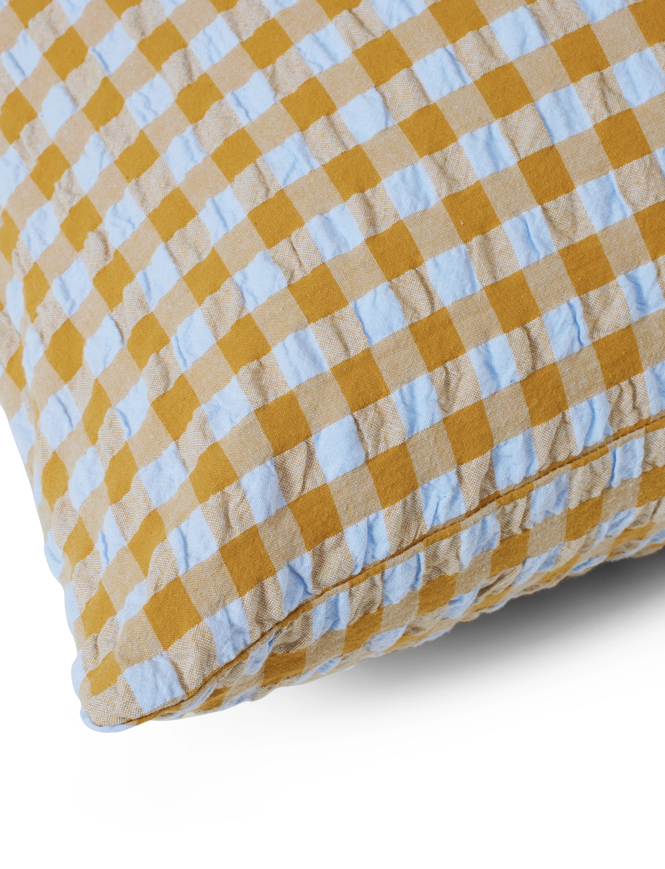 Juna - Bæk&Bølge Pillowcase 70x50 cm light blue/sand - kopfkissenbezüge - light blue/sand - 4