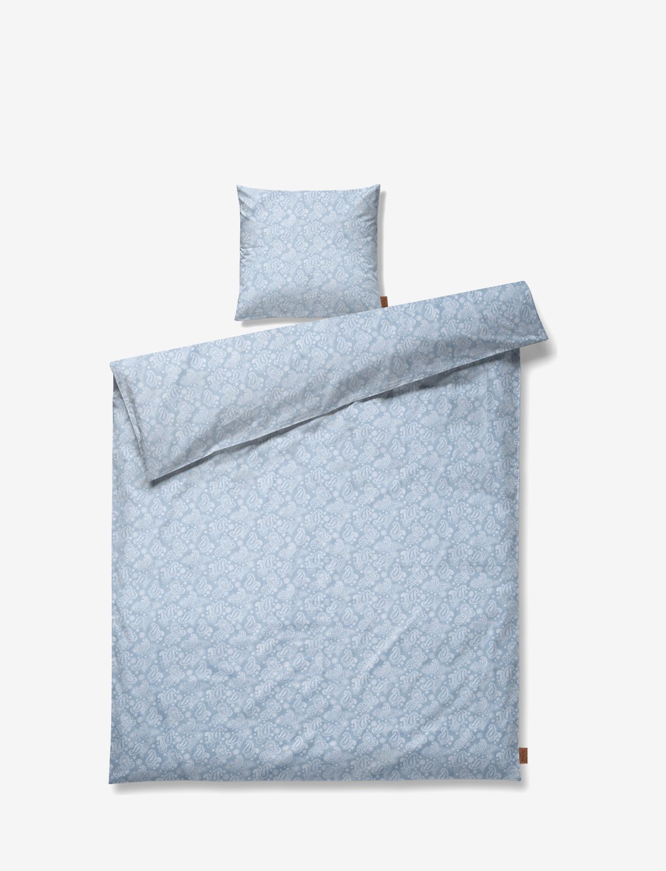 Juna - Paisley Bed linen 150x210 cm SE - blue - 0