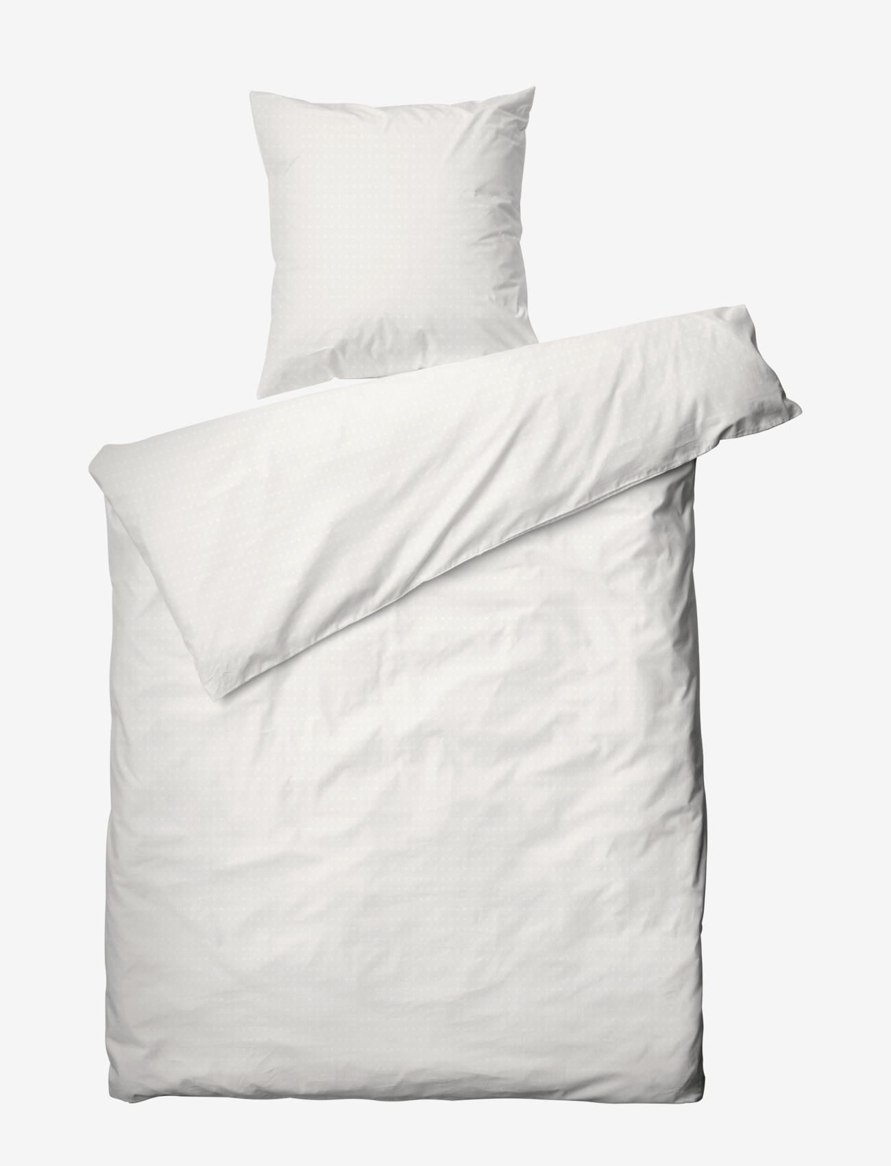 Juna - Cube Bed linen 150x210 cm SE - duvet covers - white - 1