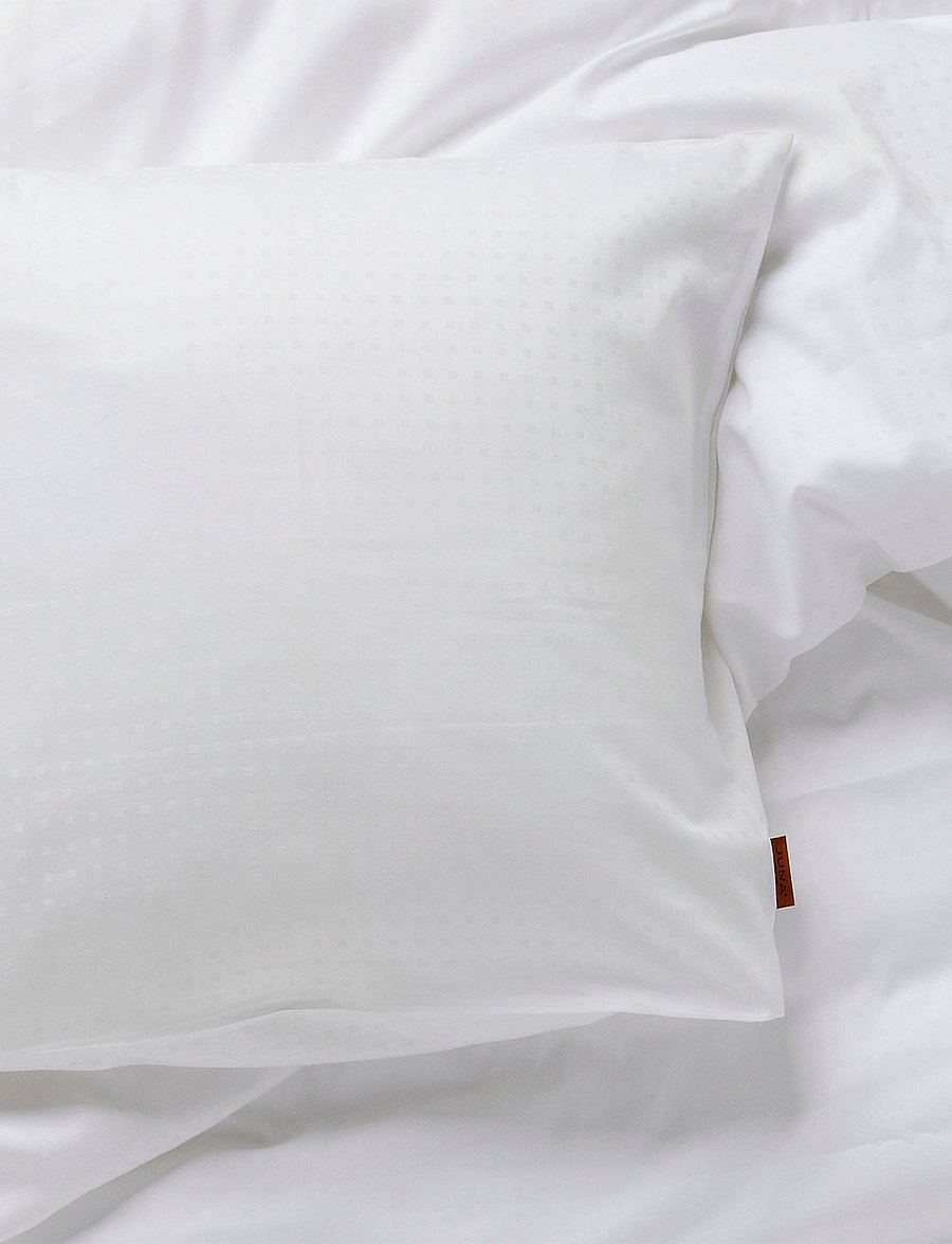 Juna - Cube Bed linen 150x210 cm SE - white - 1