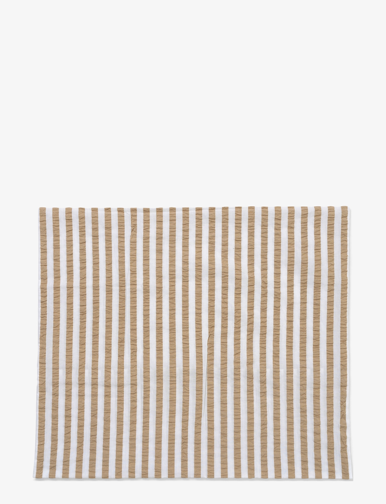 Juna - Bæk&Bølge Lines Pillowcase 60x50 cm SE - sand/white - 2