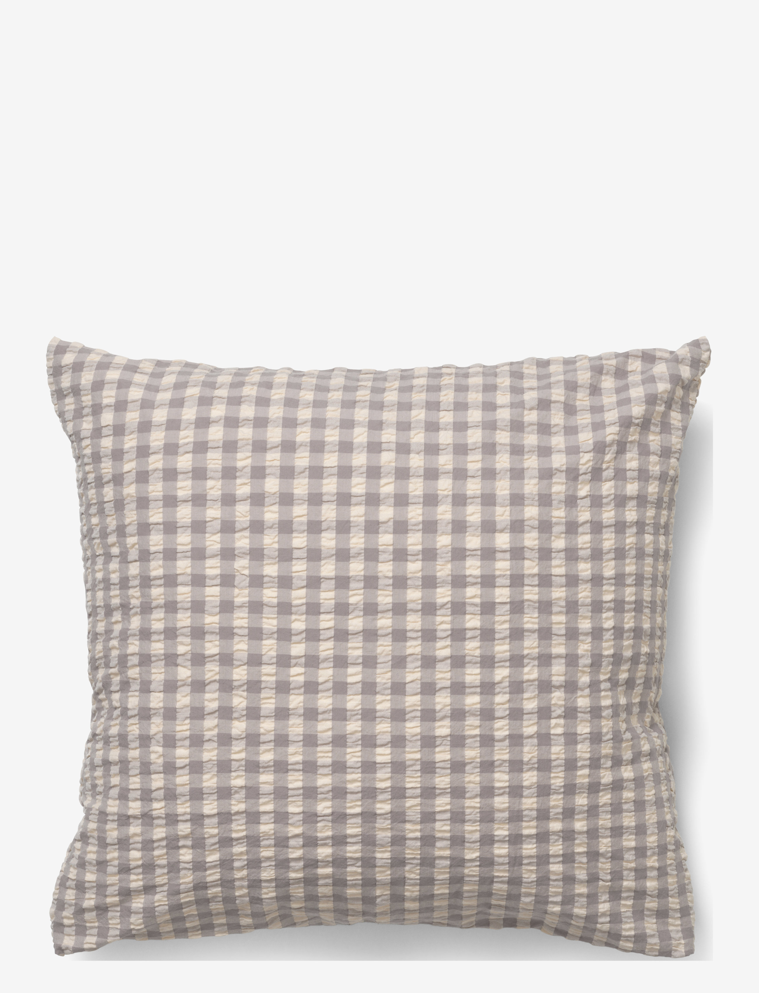 Juna Bæk&Bølge Pillowcase 60x50 cm green/light blue SE - Pillow cases - GREY/BIRCH / grey