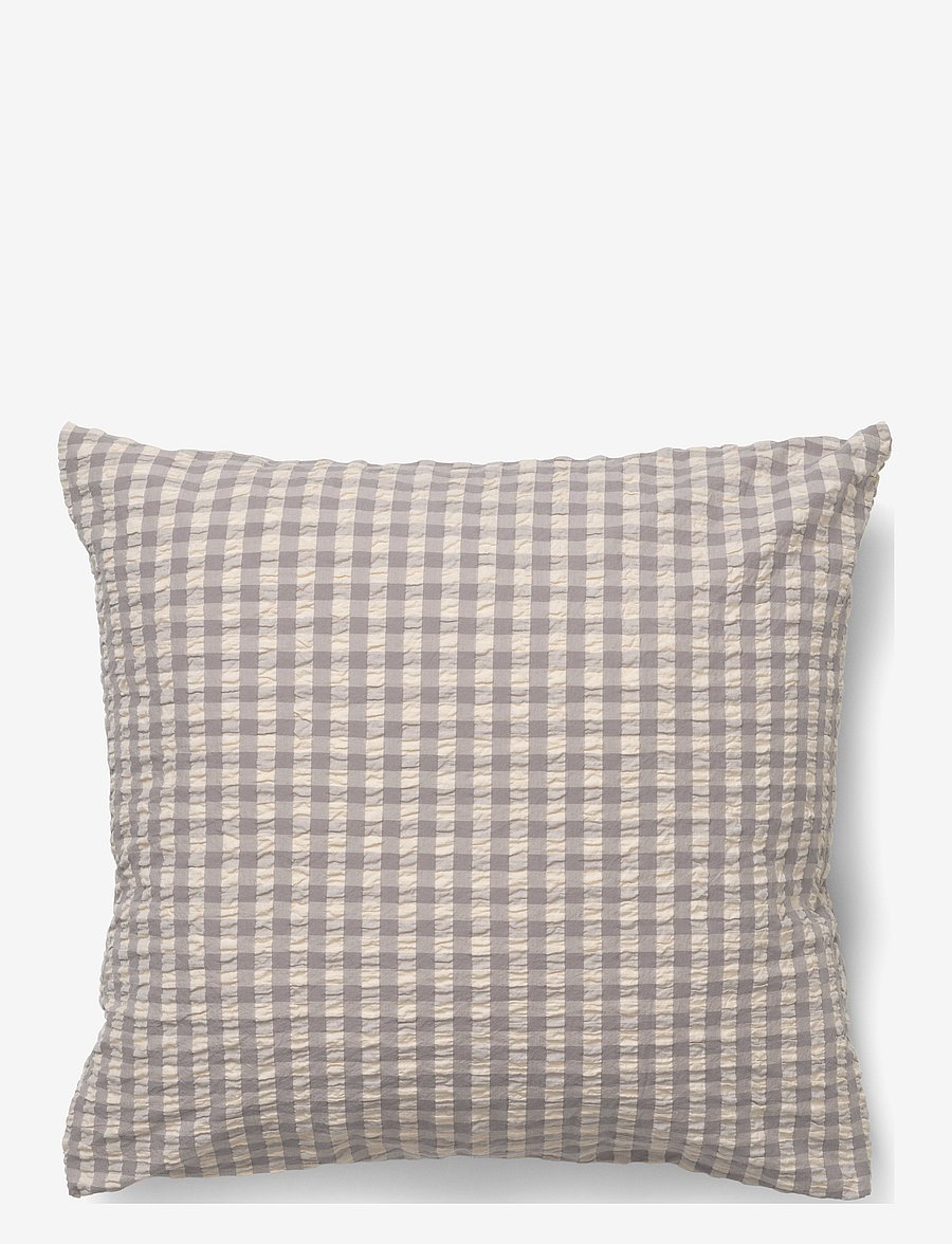 Juna - Bæk&Bølge Pillowcase /birch 60x50 cm - pillow cases - grey/birch - 1