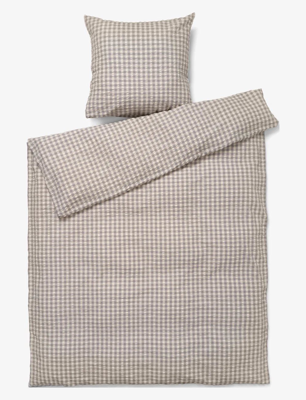 Juna - Bæk&Bølge Bed linen /birch 140x200 cm DK - shop by price - grey/birch - 0