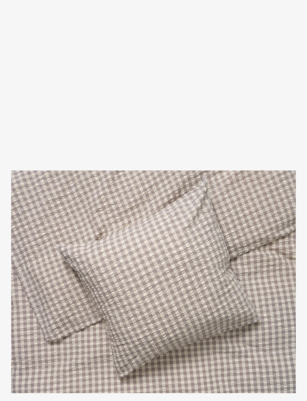 Juna - Bæk&Bølge Bed linen /birch 140x200 cm DK - shop by price - grey/birch - 1