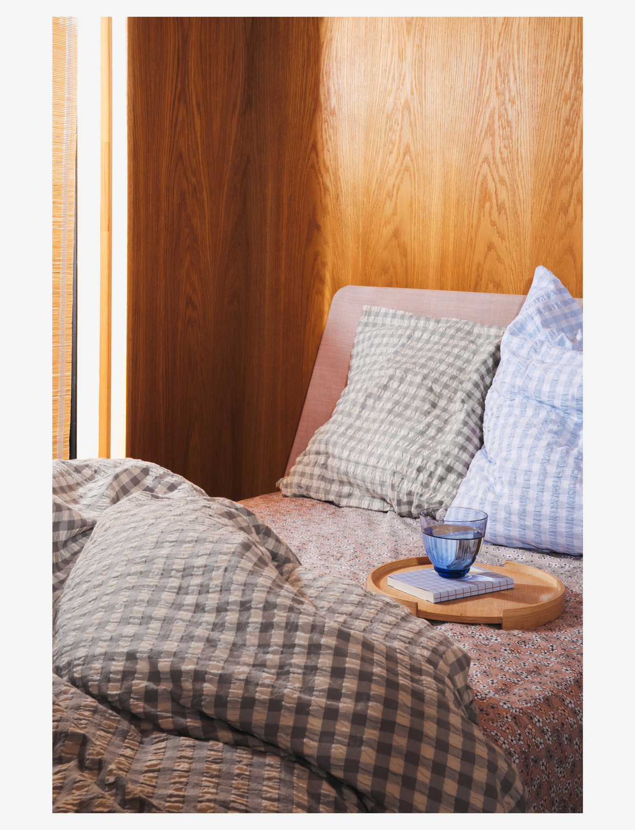 Juna - Bæk&Bølge Bed linen 140x220 cm DK - nach preis einkaufen - grey/birch - 2