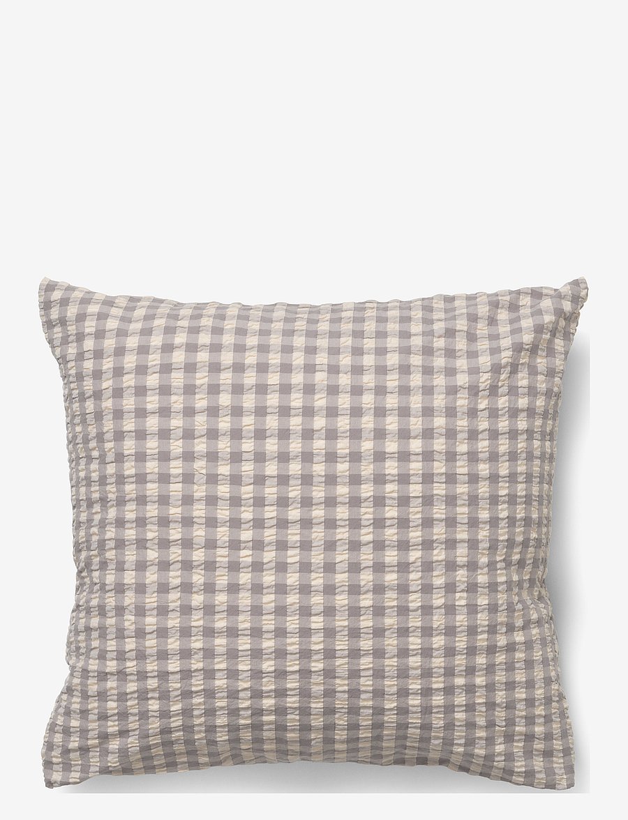 Juna - Bæk&Bølge Pudebetræk /birk 63x60 cm DK - pudebetræk - grey/birch - 1