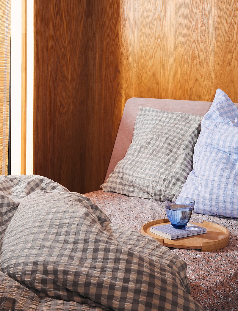 Juna - Bæk&Bølge Pudebetræk /birk 63x60 cm DK - sengetøj - grey/birch - 2