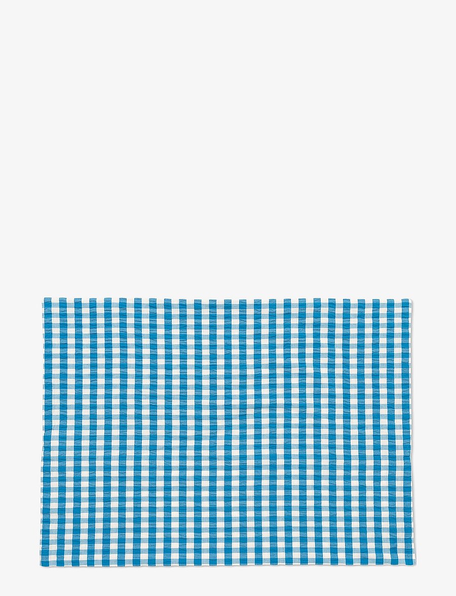 Juna - Bæk&Bølge Pillowcase 70x50 cm NO - blue/birch - 2