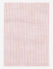 Juna - Monochrome Lines Bed linen 200x220 cm DK - bedsets - rose/white - 2