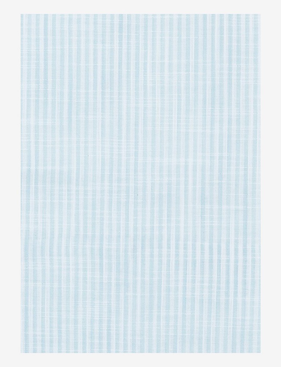 Juna - Monochrome Lines Pillowcase 70x50 cm NO - light blue/white - 3