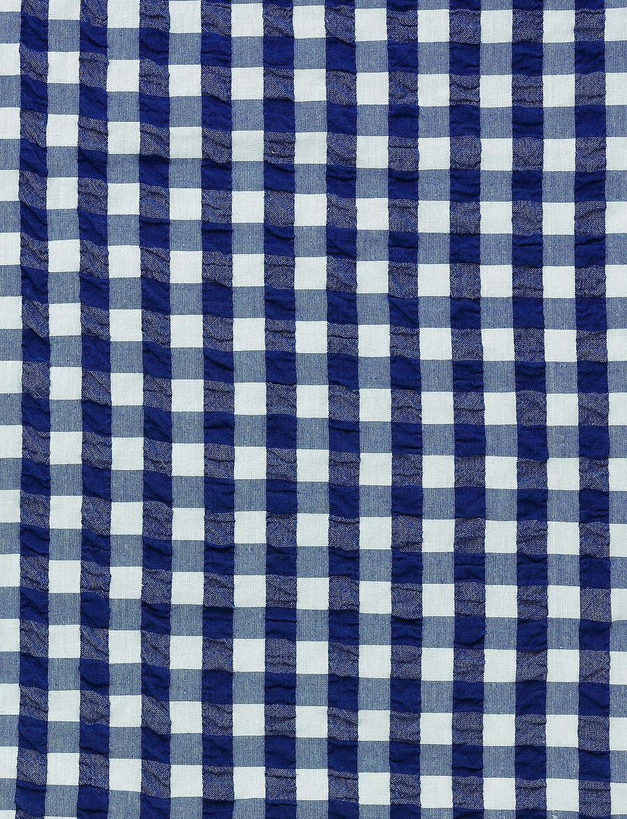 Juna - Bæk&Bølge Påslakanset / 150x210 cm SE - köp efter pris - dark blue/white - 1