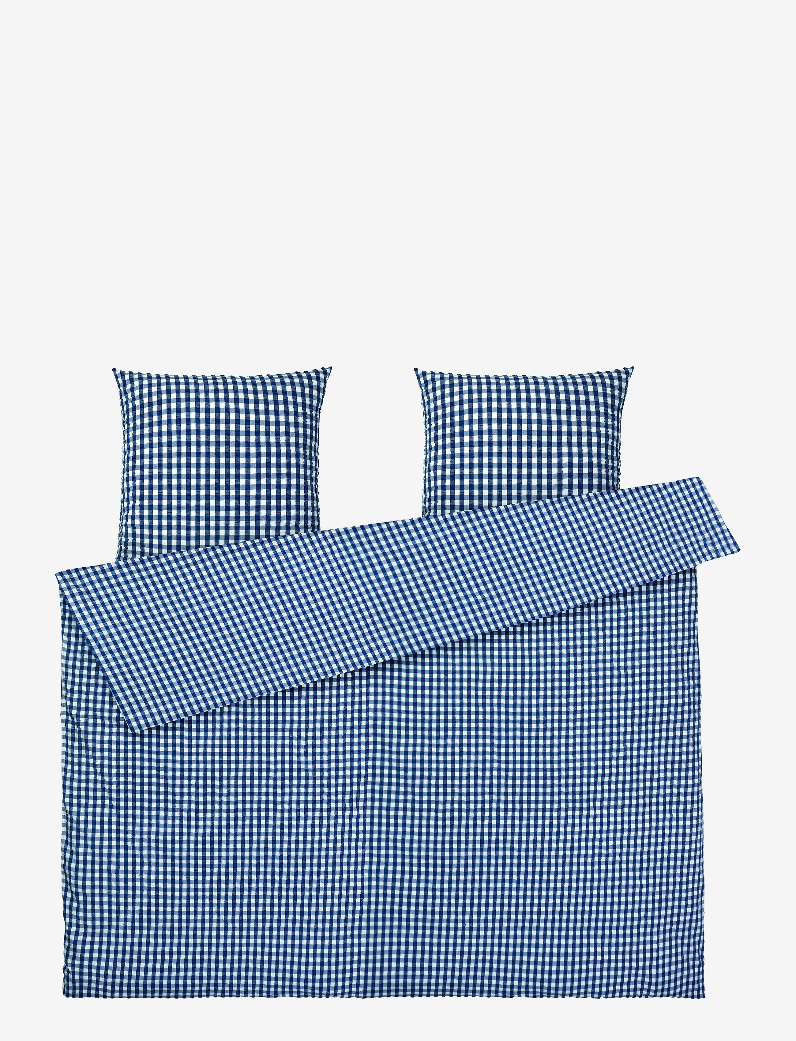 Juna Bæk&Bølge Bed linen - Tekstiilid - DARK BLUE/WHITE / blue