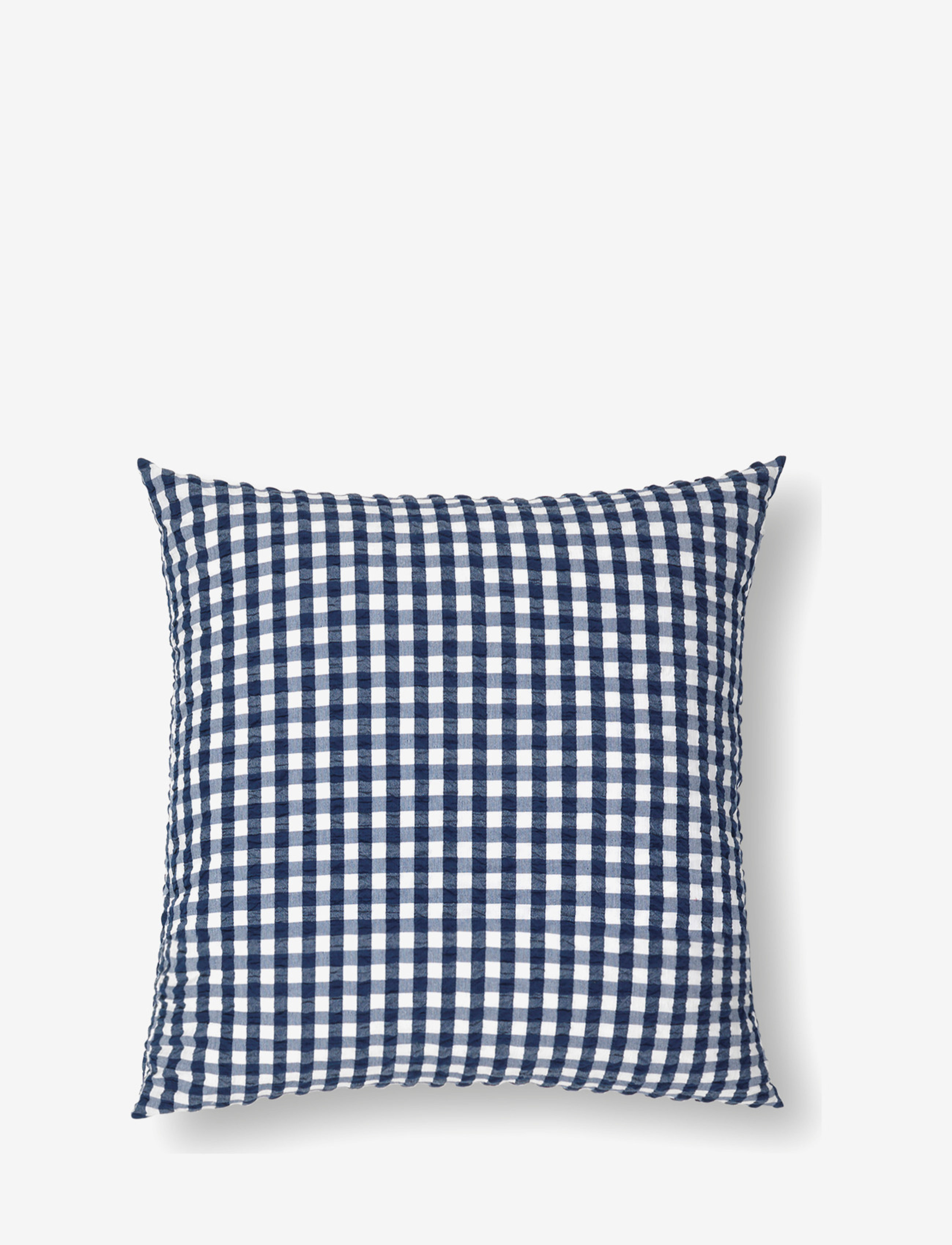 Juna Bæk&Bølge Pillow case / 60x50 cm SE - Textiles - DARK BLUE/WHITE / blue