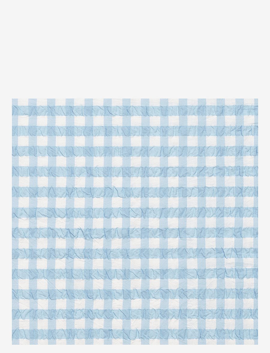 Juna - Bæk&Bølge Sengetøj / 140x200 cm DK - sengesæt - light blue/white - 2