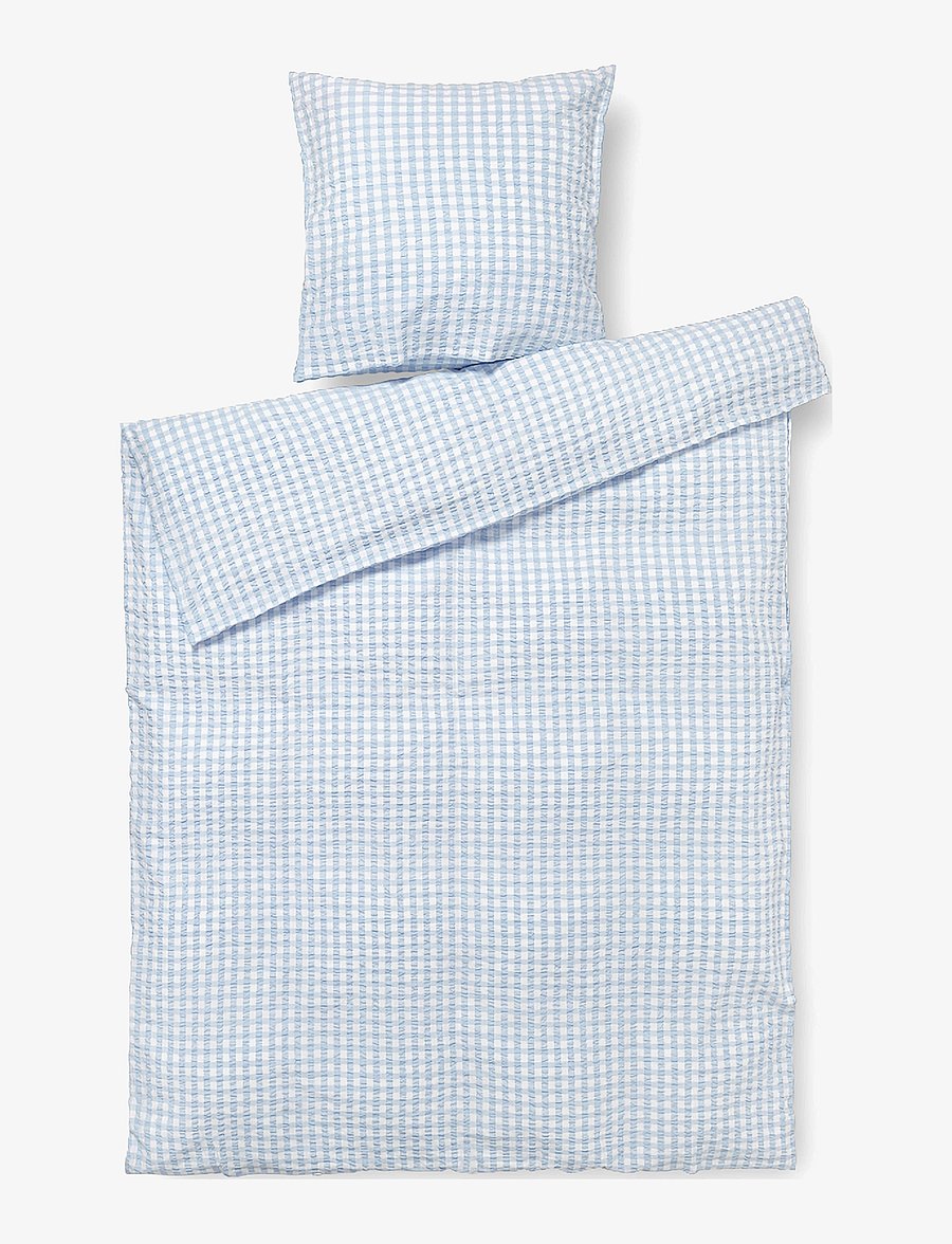 Juna - Bæk&Bølge Bed linen - shop by price - light blue/white - 1