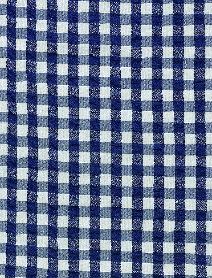Juna - Bæk&Bølge Sengetøj / 140x200 cm DK - sengesæt - dark blue/white - 2