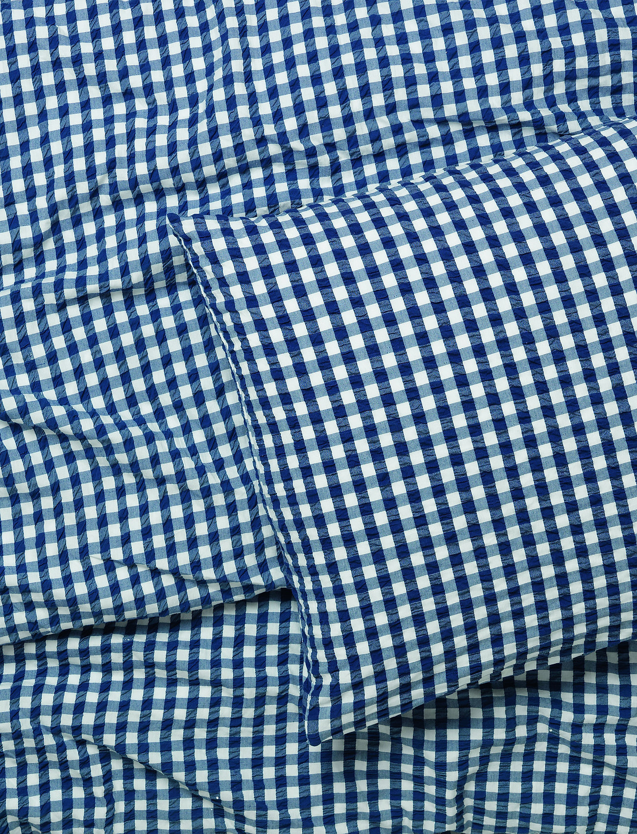 Juna - Bæk&Bølge Sengetøj  / 140x200 cm DK - sengetøj - dark blue/white - 2