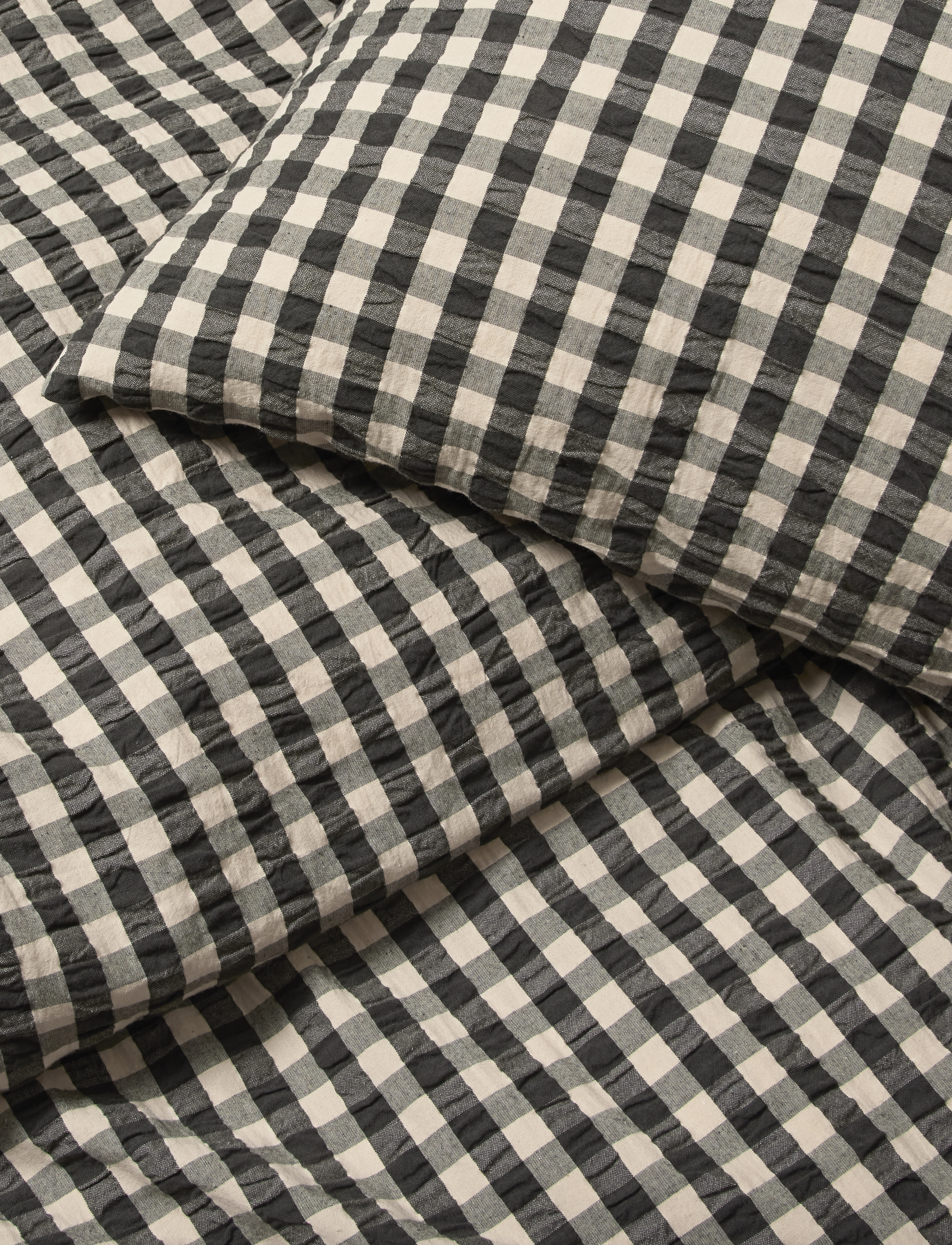 Juna Bæk&Bølge Sengetøj 200x220 cm sort/sand DK - For hende - BLACK/SAND / black