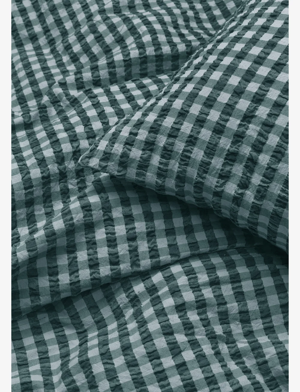 Juna - Bæk&Bølge Bed linen 140x200 cm green/light blue DK - nach preis einkaufen - green/light blue - 1