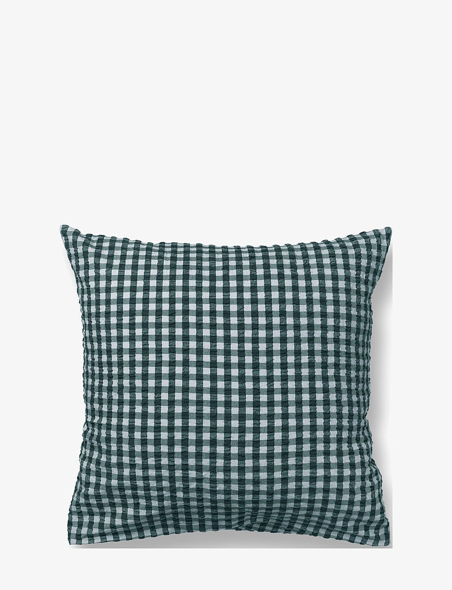 Juna - Bæk&Bølge Pudebetræk 63x60 cm grøn/lys blå DK - pudebetræk - green/light blue - 0