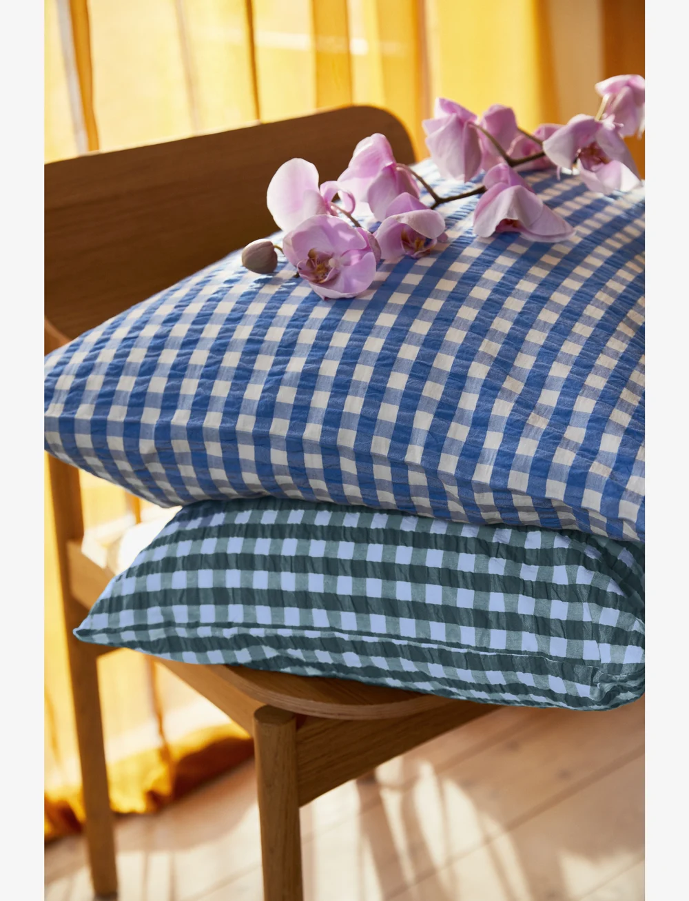 Juna - Bæk&Bølge Örngott 63x60 cm grön/ljusblå DK - köp efter pris - green/light blue - 3