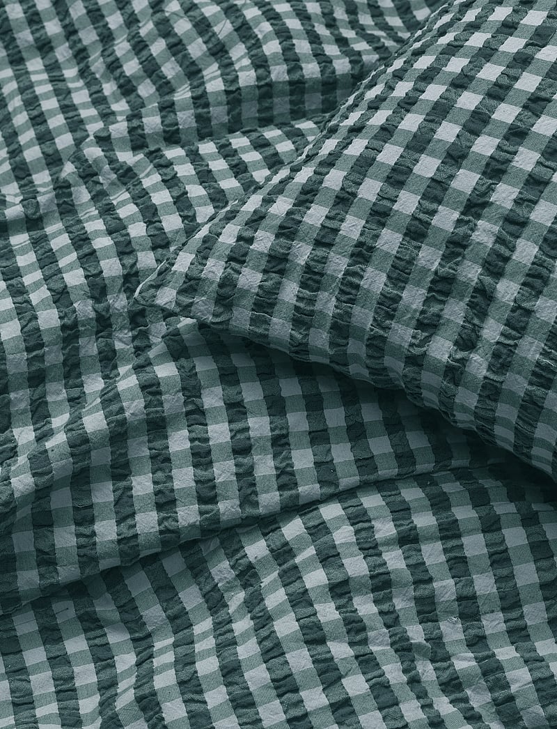 Juna - Bæk&Bølge Påslakanset 220x220 cm grön/ljusblå SE - köp efter pris - green/light blue - 5