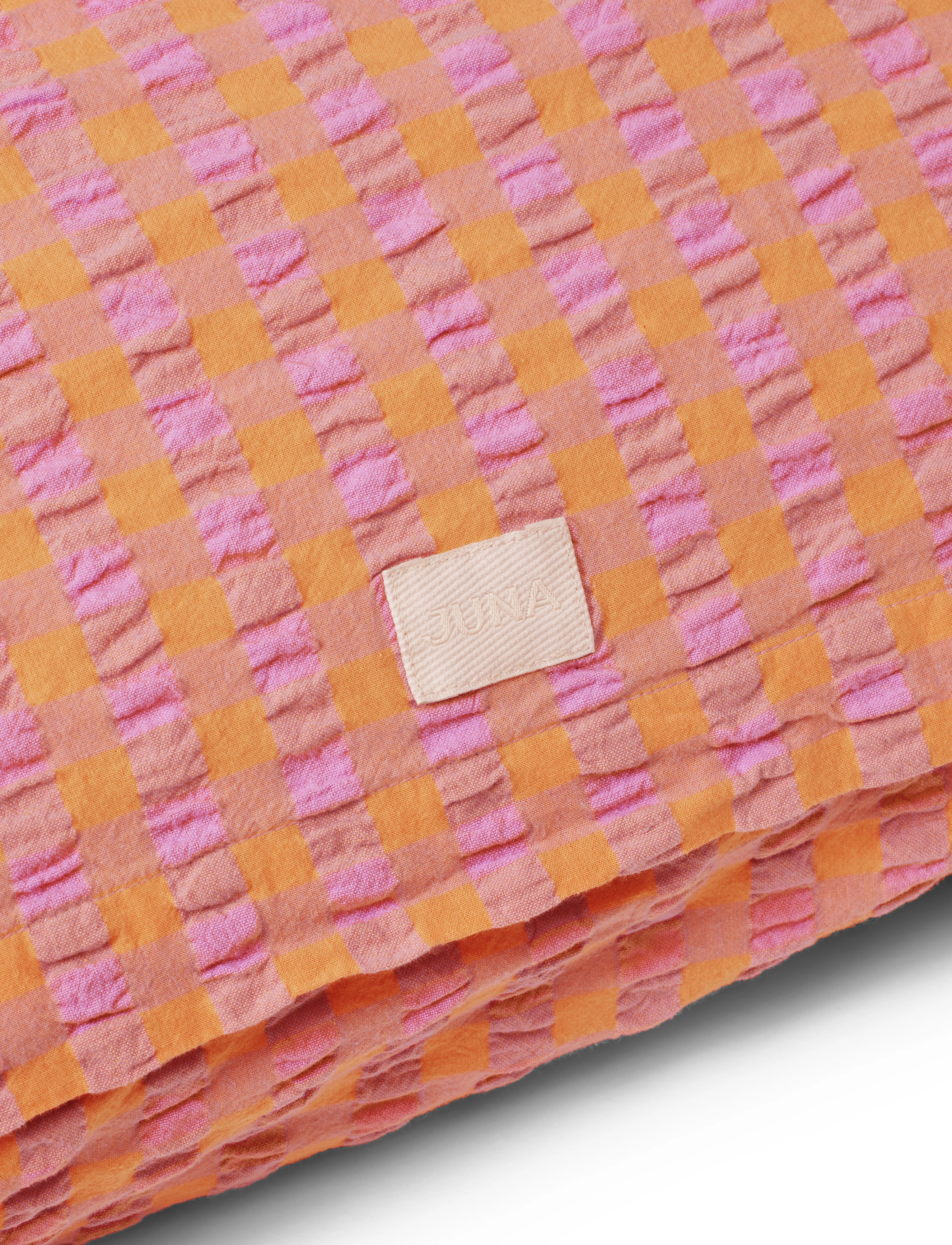 Juna - Bæk&Bølge Pudebetræk 63x60 cm pink/orange DK - pudebetræk - pink/orange - 4