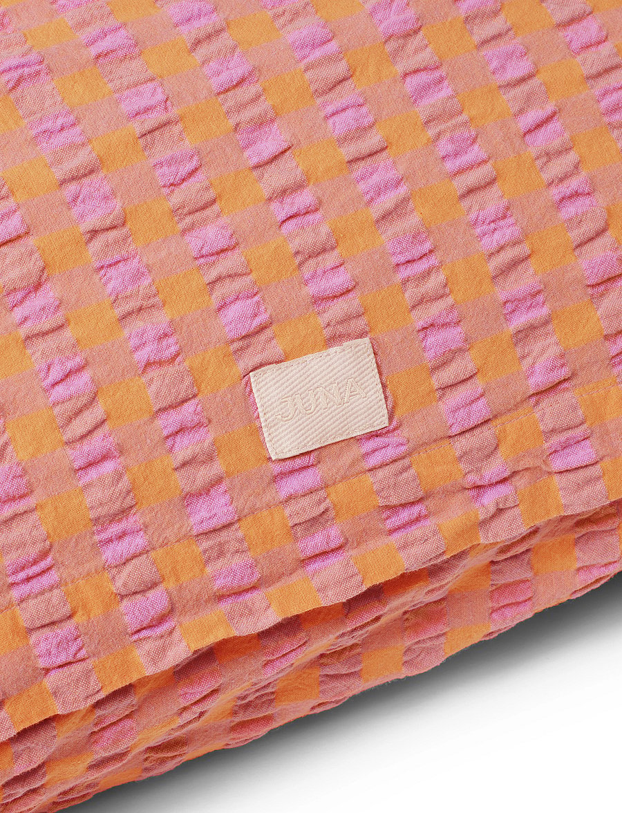 Juna - Bæk&Bølge Pudebetræk 63x60 cm pink/orange DK - pudebetræk - pink/orange - 4
