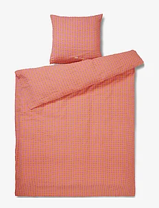 Bæk&Bølge Bed linen 150x210 cm pink/orange SE, Juna