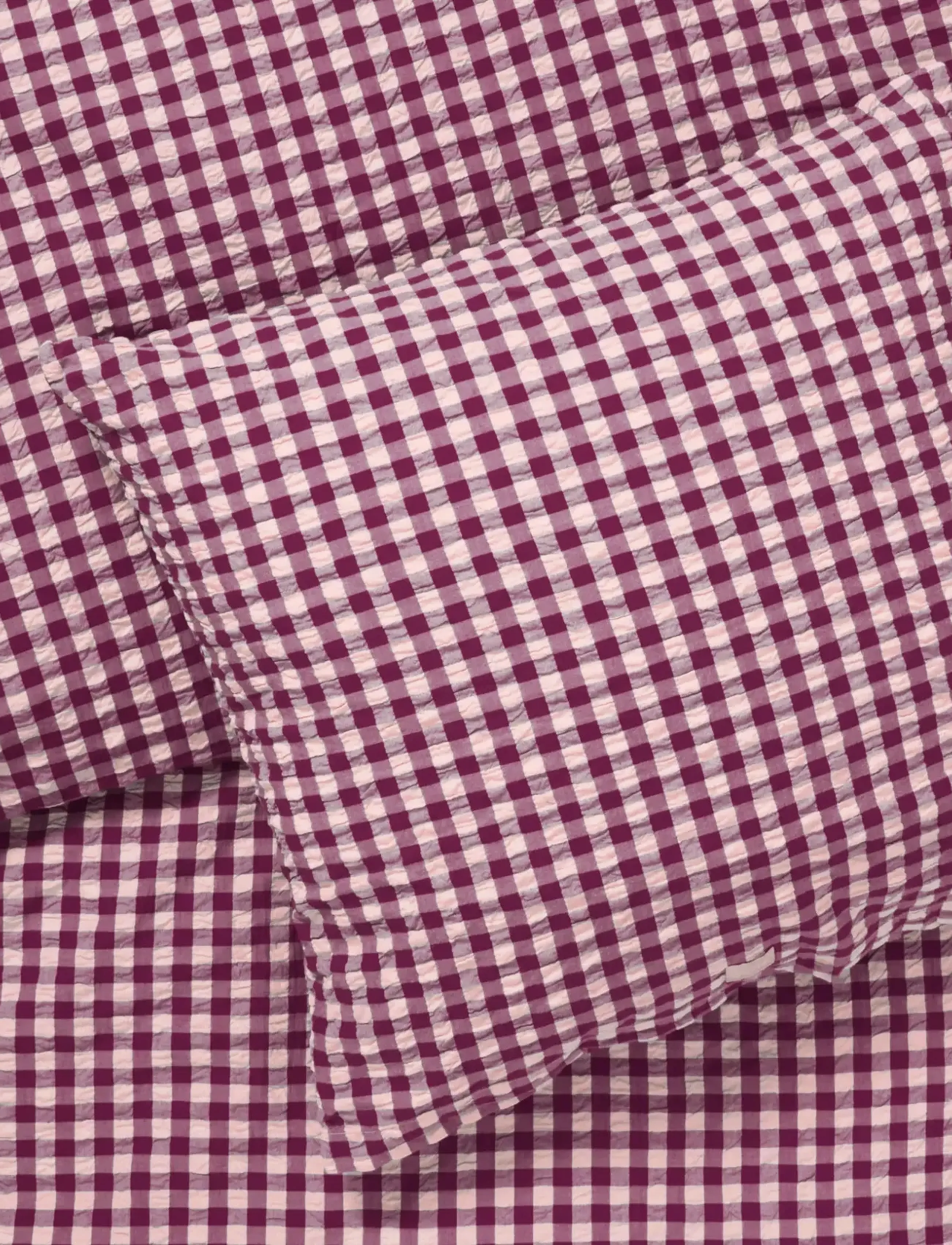 Juna - Bæk&Bølge Bed linen 200x220 cm plum/rose DK - rúmföt - plum/rose - 3