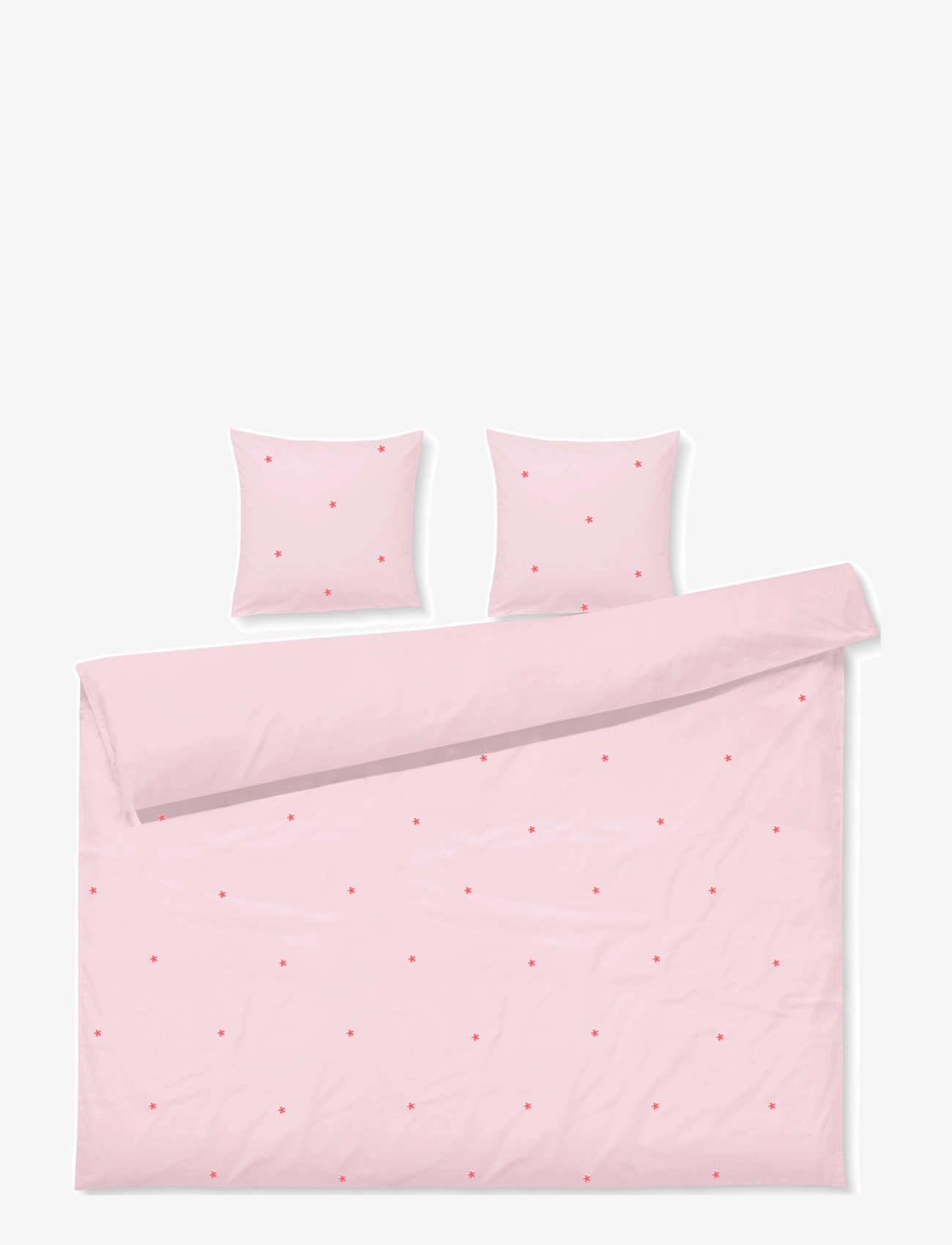 Juna Daisy Påslakanset 220x220 cm pink/röd SE - Julklappar under 1000kr - PINK/RED / pink/rose